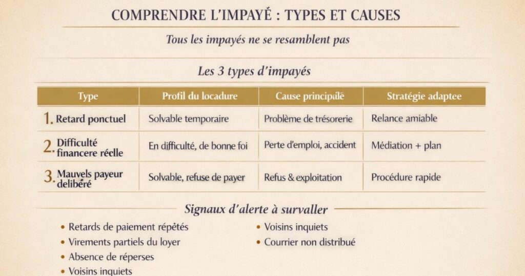 Gérer un impayé de loyer - Comprendre l'impayé